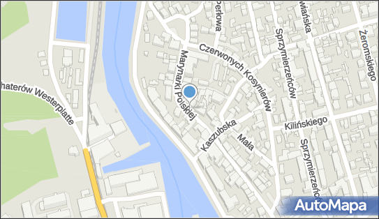 5 miejsc, Marynarki Polskiej 47, Ustka - Strefa płatnego parkowania