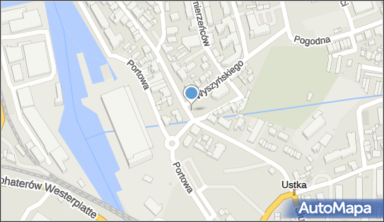 6 miejsc, Marynarki Polskiej 79a, Ustka - Strefa płatnego parkowania