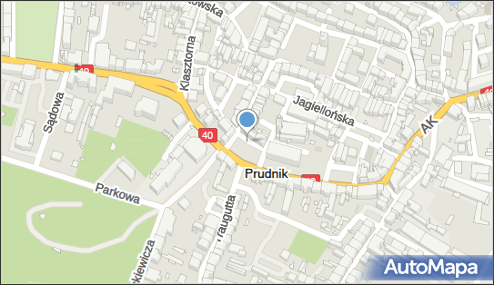 Plac Szarych Szeregów, Plac Szarych Szeregów, Prudnik - Strefa płatnego parkowania