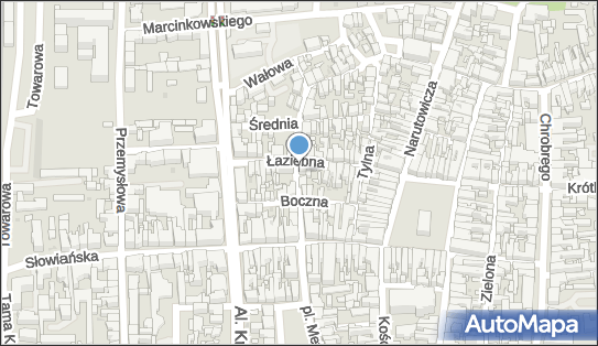 Podstrefa A, Grodzka, Leszno 64-100 - Strefa płatnego parkowania