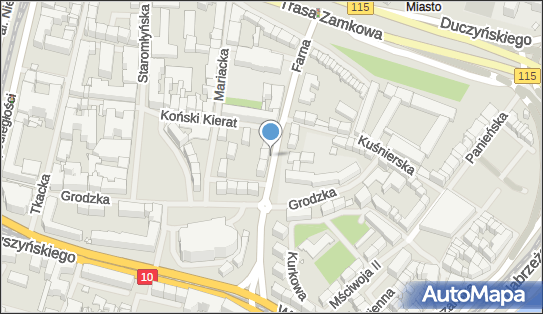 SPP - Podstrefa A, Farna, Szczecin 70-541 - Strefa płatnego parkowania, godziny otwarcia