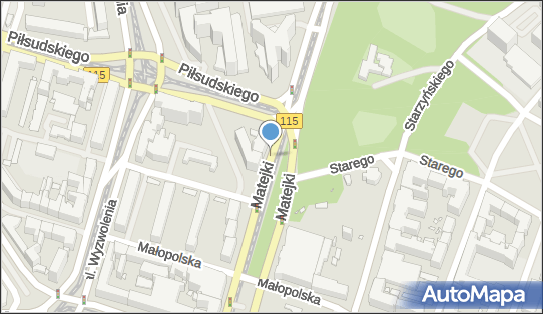 SPP - Podstrefa A, DW115, Jana Matejki, Szczecin - Strefa płatnego parkowania, godziny otwarcia