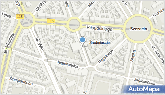 SPP - Podstrefa A, Monte Cassino 38, Szczecin 70-464 - Strefa płatnego parkowania, godziny otwarcia