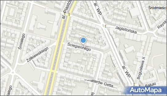 SPP - Podstrefa B, Ściegiennego Piotra, ks. 4, Szczecin 70-352 - Strefa płatnego parkowania, godziny otwarcia