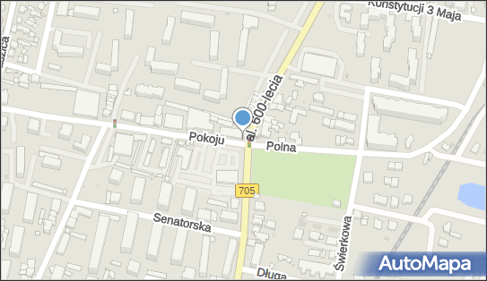 Strefa płatnego parkowania, Pokoju 13, Sochaczew 96-503 - Strefa płatnego parkowania