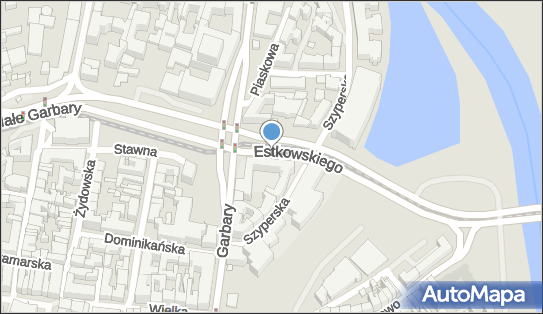 Strefa płatnego parkowania, Estkowskiego Ewarysta, Poznań 61-755 - Strefa płatnego parkowania