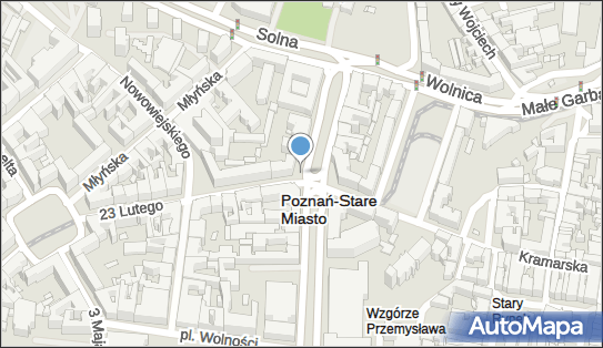 Strefa płatnego parkowania, Aleje Karola Marcinkowskiego, Poznań - Strefa płatnego parkowania