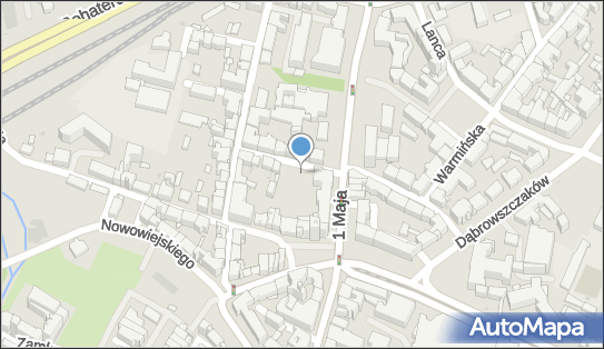 Strefa płatnego parkowania, Plac Jana Pawła II 1p, Olsztyn 10-101 - Strefa płatnego parkowania