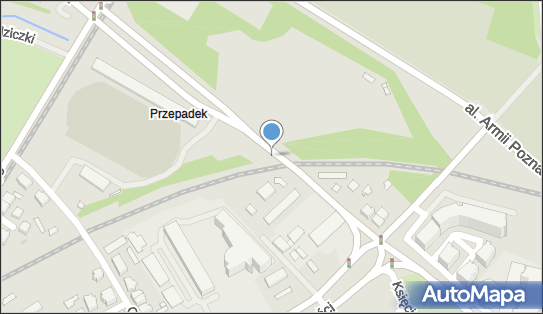 Strefa płatnego parkowania, Przepadek, Poznań 61-711 - Strefa płatnego parkowania