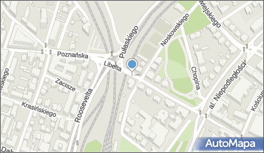 Strefa płatnego parkowania, Libelta Karola, Poznań 61-706, 61-707 - Strefa płatnego parkowania