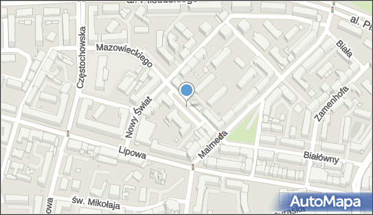 Strefa płatnego parkowania, Białówny Ireny, dr., Białystok 15-437 - Strefa płatnego parkowania