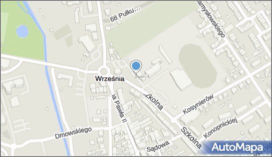Nr 1 im. 68 Wrzesińskiego Pułku Piechoty, Szkolna 1, Września 62-300 - Szkoła podstawowa, numer telefonu