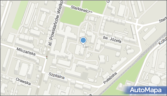 Państwowy Szpital Kliniczny Nr 1, Powstańców Wielkopolskich 72 - Szpital