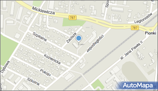 Szpital SPZ ZOZ, Niepodległości 1 (dawniej 15 Stycznia 1), Pionki 26-670 - Szpital, numer telefonu