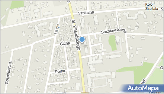 Szpital w SPZOZ, Aleja marsz. Józefa Piłsudskiego 64, Włodawa 22-200 - Szpital, numer telefonu