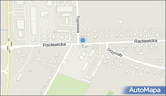Plac targowy, DW 783, Racławicka, Miechów - Targowisko