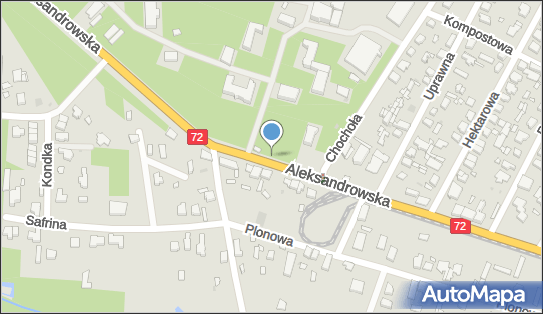 Postój Taxi, DK 72, Aleksandrowska, Łódź - Taxi - Postój