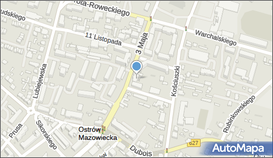 Postój Taxi, 3 Maja627 15, Ostrów Mazowiecka 07-300 - Taxi - Postój, numer telefonu