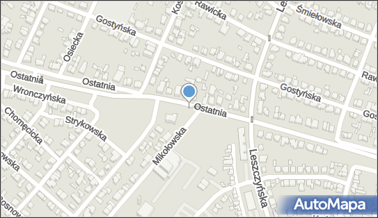 Postój Taxi, Ostatnia 39, Poznań 60-102 - Taxi - Postój