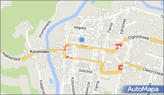 Postój Taxi, Plac Zwycięstwa, Koronowo - Taxi - Postój