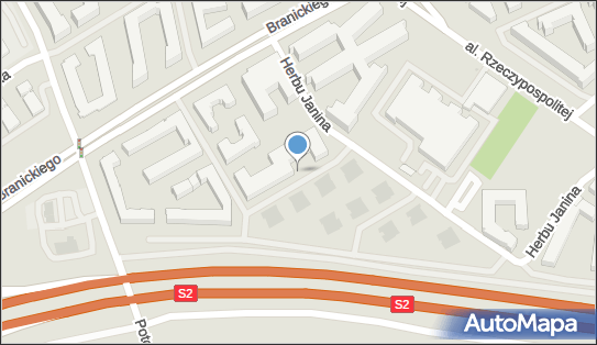 Postój Taxi, Adama Branickiego 17, Warszawa - Taxi - Postój