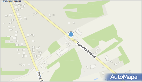 Parking TIR, DW 985, Baranów Sandomierski - TIR - Parking