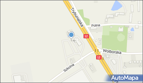 Parking TIR, Szkolna 2, Kruszów 95-080 - TIR - Parking