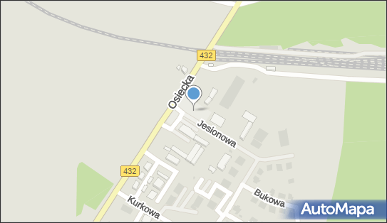 Parking TIR, Osiecka 4, Leszno - TIR - Parking