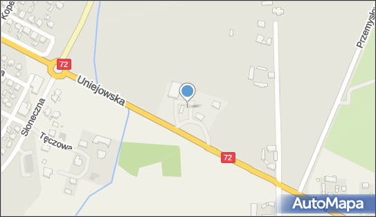 Parking TIR, Uniejowska 62, Turek - TIR - Parking
