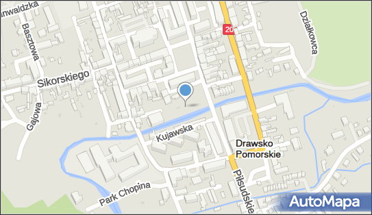 Toaleta publiczna, Jagiellońska 6, Drawsko Pomorskie 78-500