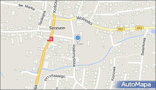 Toaleta publiczna, Rynek 19, Szczucin 33-230