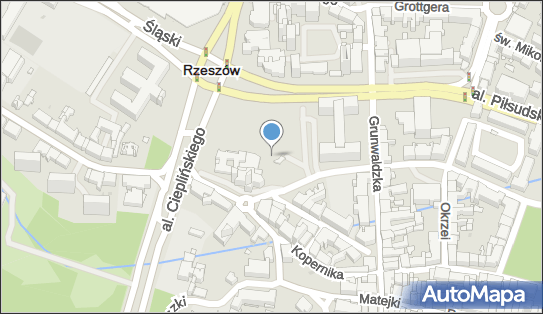 Toaleta publiczna, Skwer św. Jana z Dukli, Rzeszów 35-213