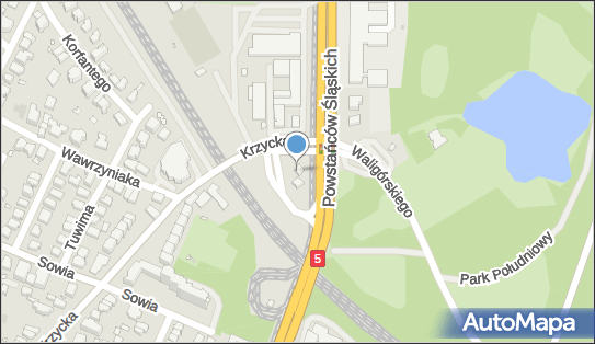 Toaleta publiczna, Powstańców Śląskich5 219, Wrocław 53-140