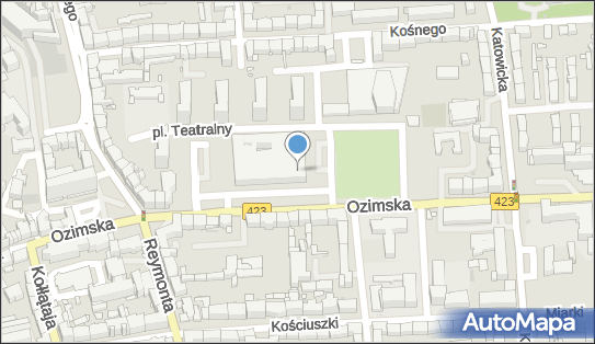 Toaleta publiczna, Plac Jana Pawła II, Opole od 45-057 do 45-370