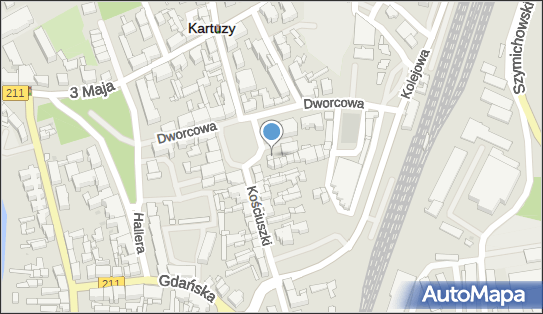 Toaleta publiczna, Rynek 5A, Kartuzy 83-300