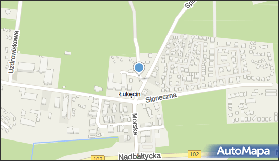 Toaleta publiczna, Bajkowa, Łukęcin 72-400