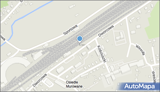 Toaleta publiczna, Dworcowa 22A, Sędziszów 28-340