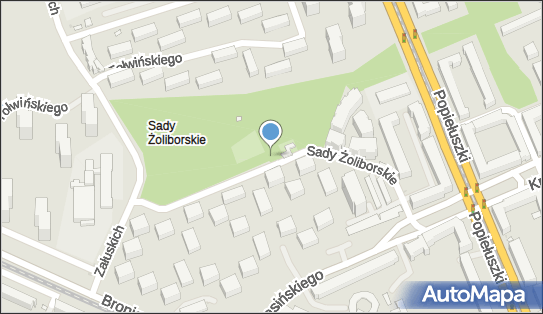 Toaleta publiczna, Sady Żoliborskie 4, Warszawa 01-772