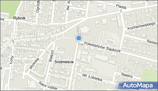 Toaleta publiczna, Powstańców Śląskich 34, Rybnik 44-200