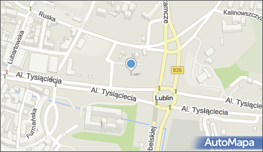 Toaleta publiczna, Aleje Tysiąclecia, Lublin 20-121