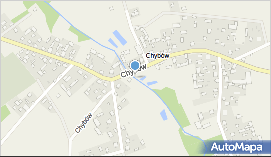 Chybów 1, DW 811, Chybów - Trafostacja