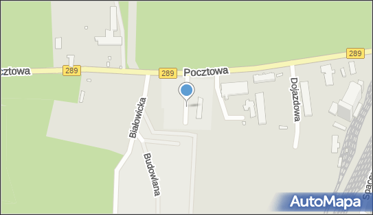 GPZ Nowogród Bobrzański, DW 289, Energetyków - Trafostacja