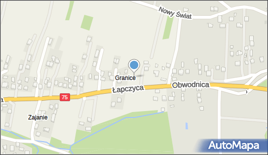 Łapczyca 5, DK E40475, Nowy Świat - Trafostacja