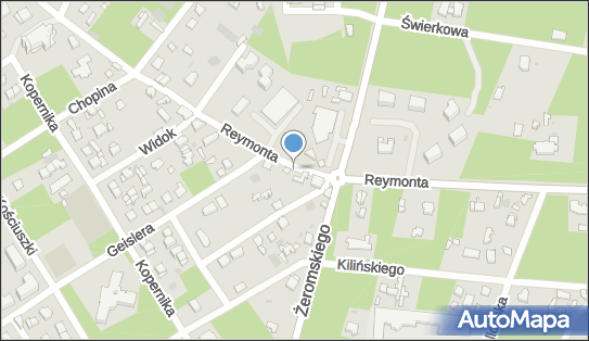 nr 0096, Reymonta Władysława, Otwock 05-400, 05-402 - Trafostacja