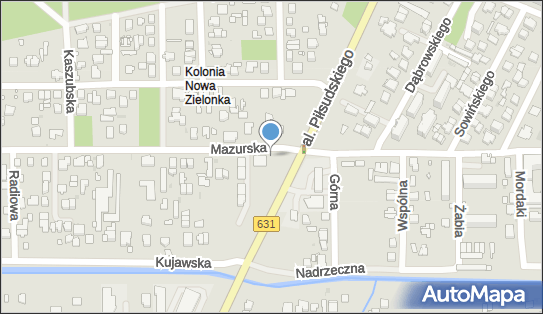 nr 0379, Mazurska 1, Zielonka 05-220, 05-223 - Trafostacja