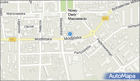 nr 04-1717, DW631, Modlińska, Nowy Dwór Mazowiecki 05-100 - Trafostacja