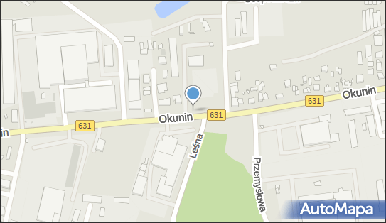 nr 0468, DW 631, Okunin, Nowy Dwór Mazowiecki - Trafostacja