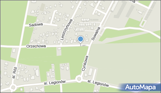 nr 0580, Orzechowa, Legionowo 05-120 - Trafostacja