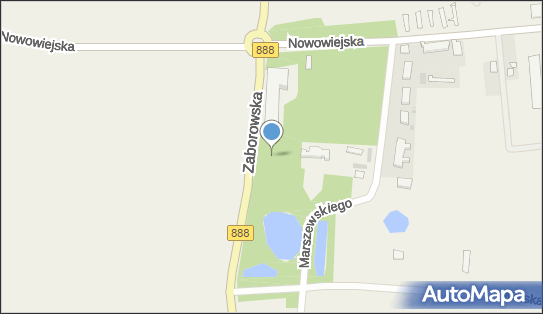nr 0651, DW 888, Zaborowska, Pilaszków - Trafostacja