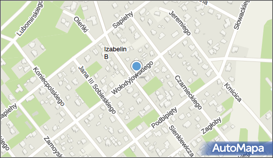 nr 0697, Sienkiewicza Henryka, Izabelin B 05-080 - Trafostacja